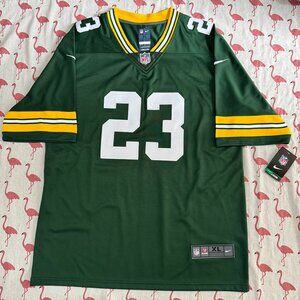 Green Bay Packers Alexander Nike Green Jersey #23